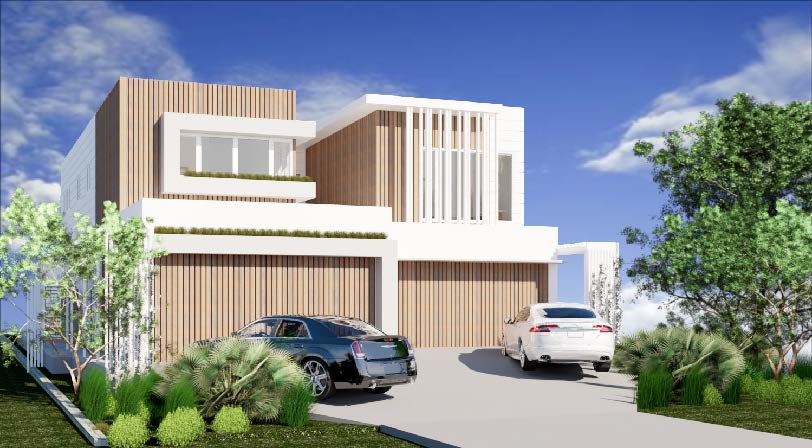 new duplex two storey build pandanus avenue coolum beach build by signature construction australia